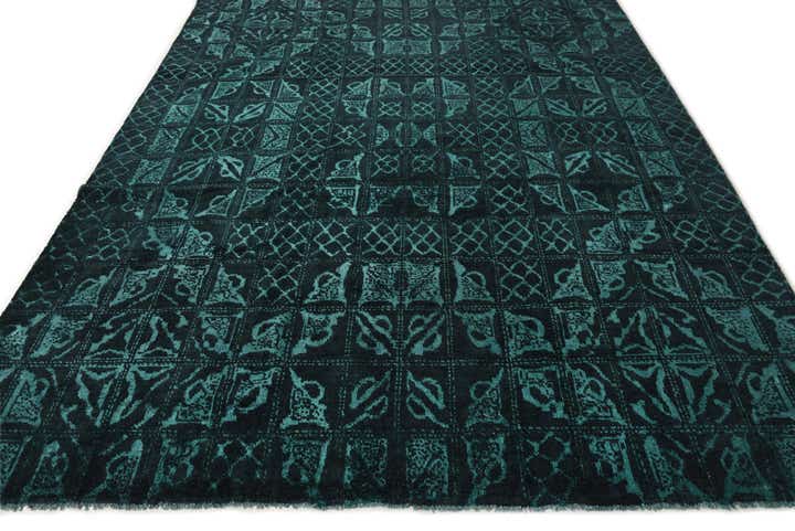 8' x 9' 10 Hand Knotted Darya Wool Rug
