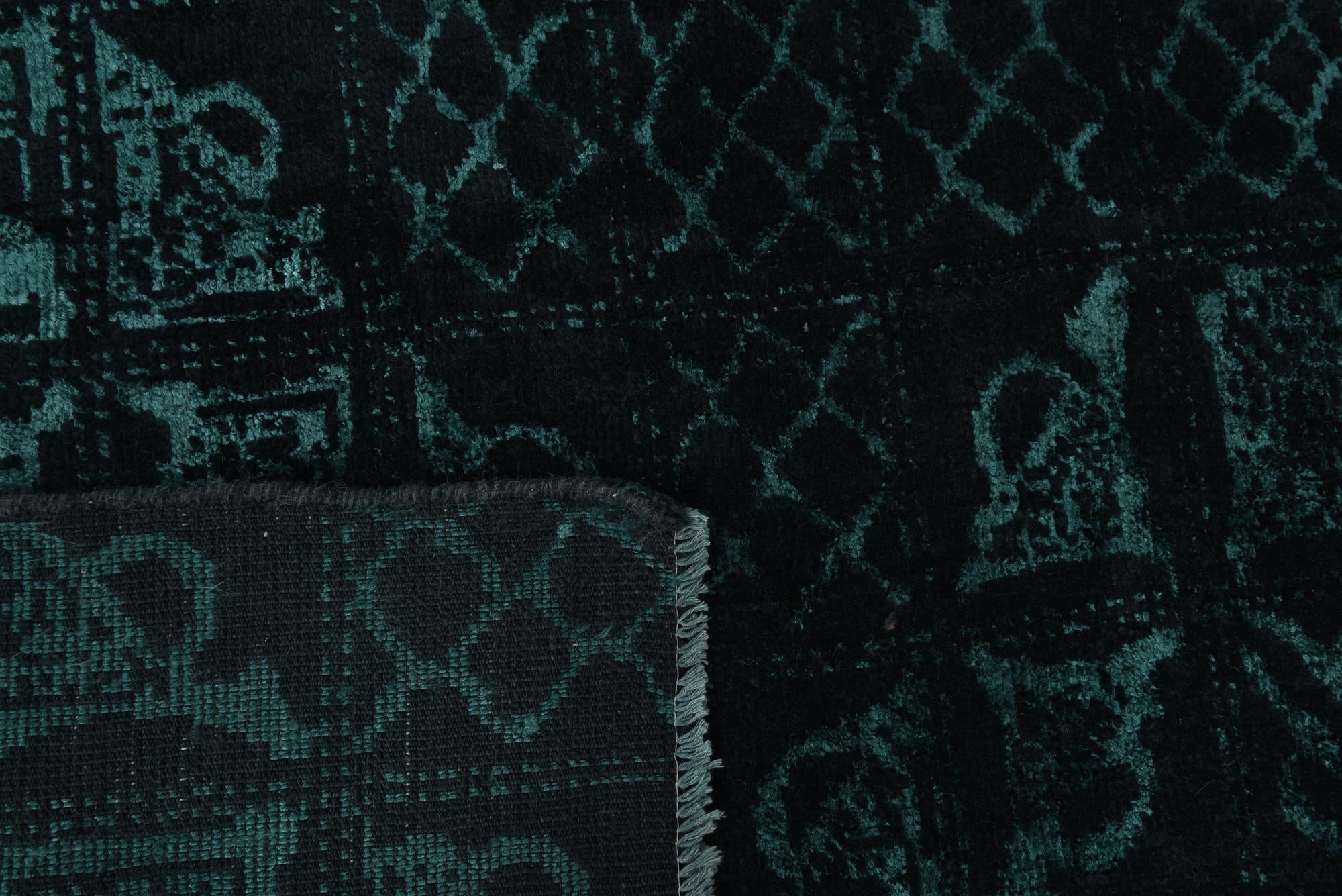 8' x 9' 10 Hand Knotted Darya Wool Rug