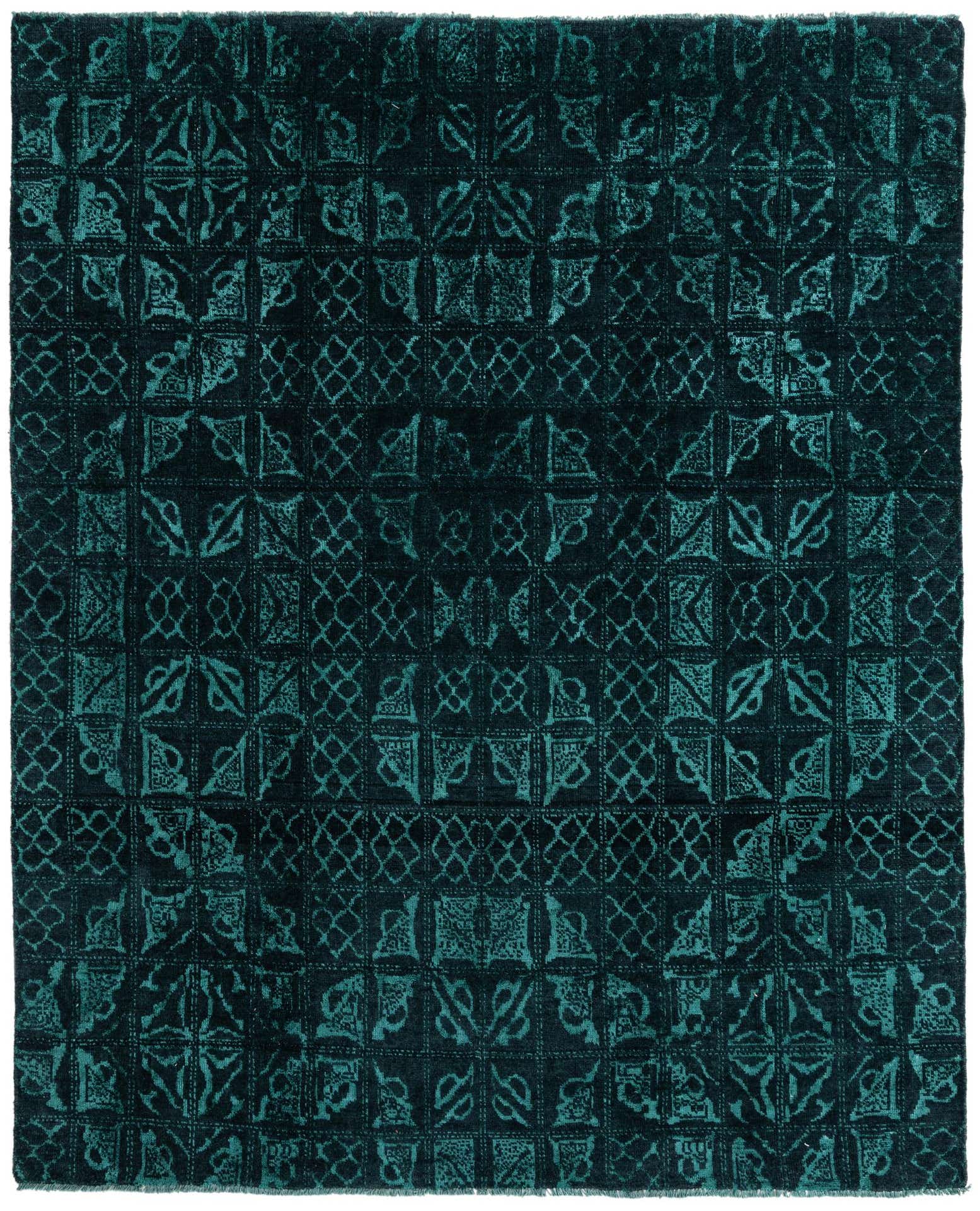 8' x 9' 10 Hand Knotted Darya Wool Rug