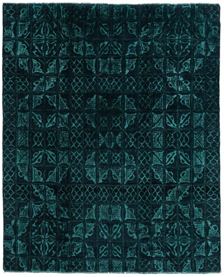 8' x 9' 10 Hand Knotted Darya Wool Rug