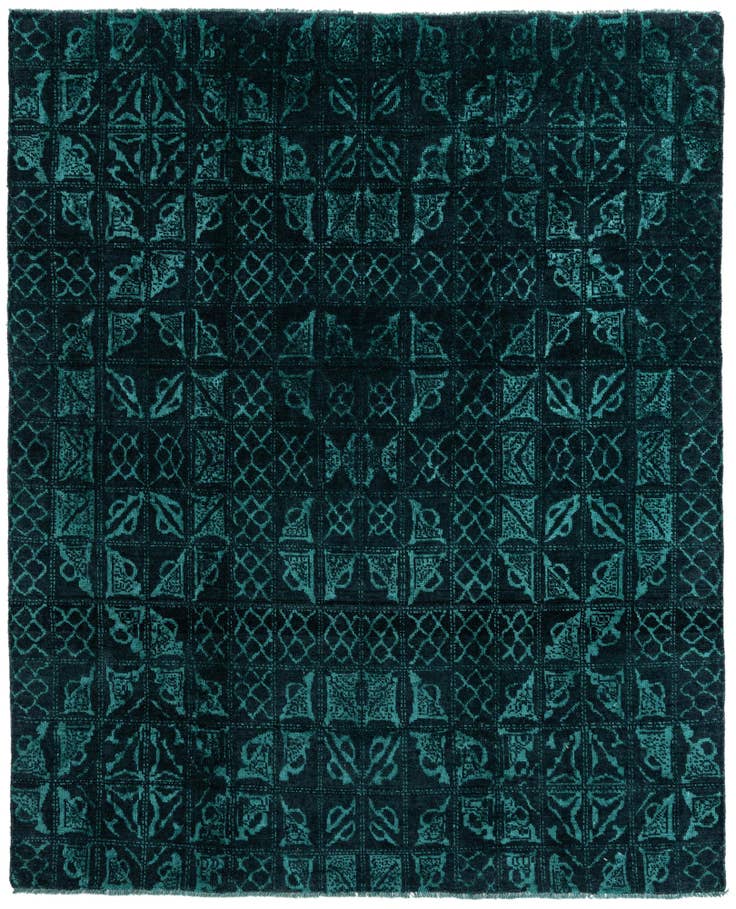 Detail image of 8' x 9' 10 Hand Knotted Darya Wool Rug