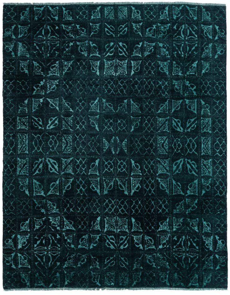 Detail image of 8' 1 x 10' 1 Hand Knotted Darya Rug