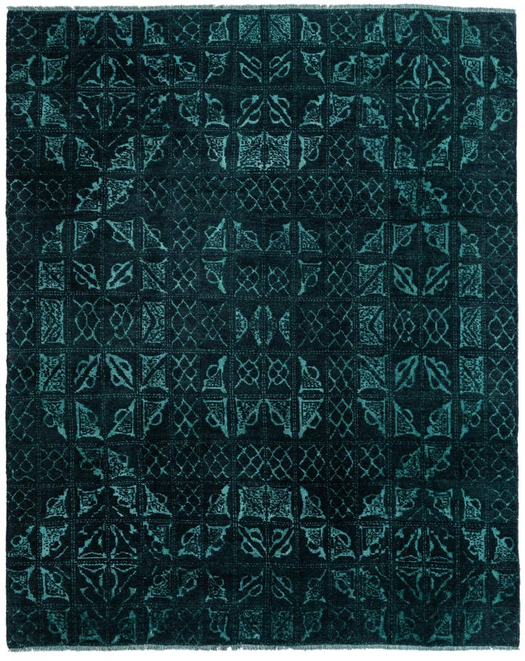 Detail image of 8' 1 x 10' 1 Hand Knotted Darya Rug
