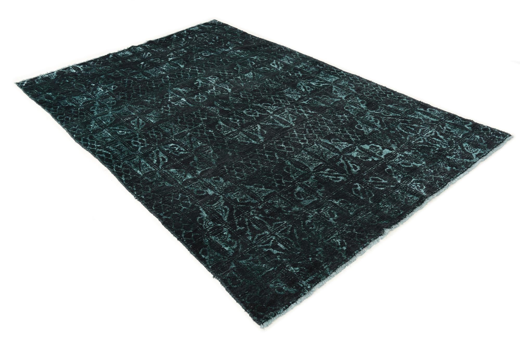 6' x 9' Hand Knotted Darya Wool Rug