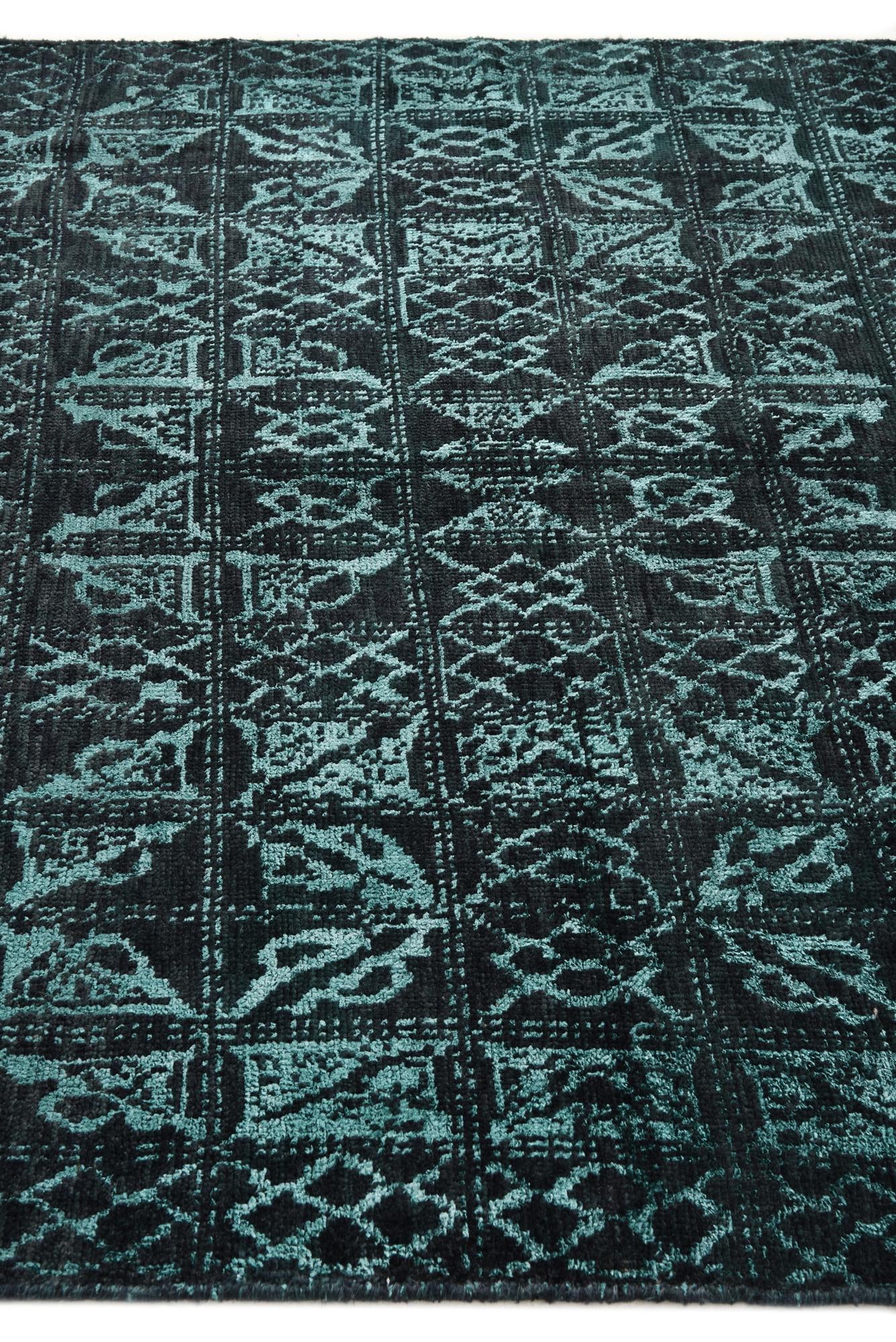 6' x 9' Hand Knotted Darya Wool Rug