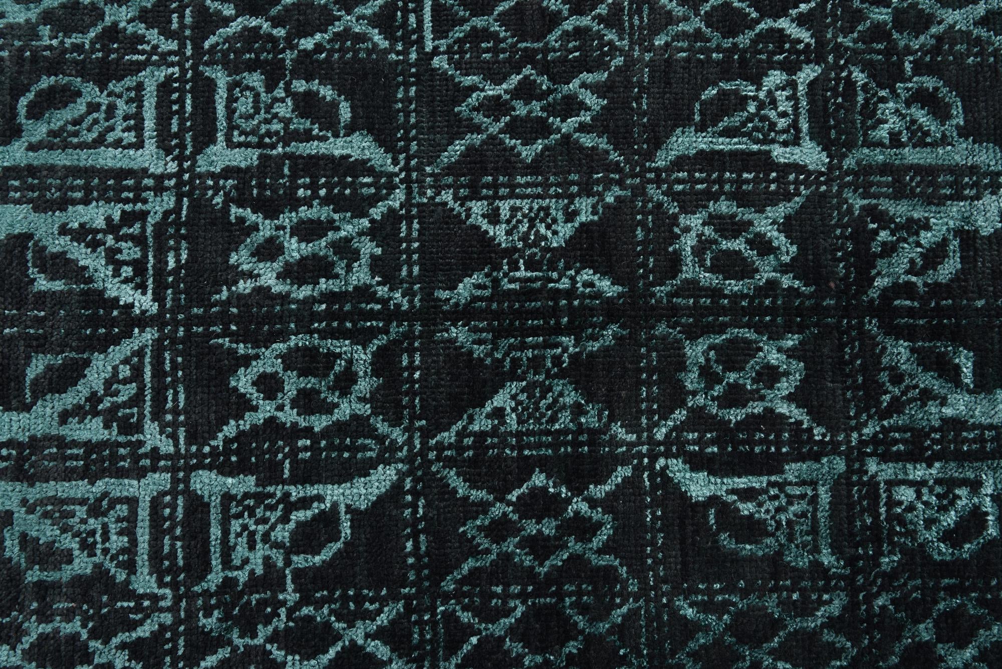 6' x 9' Hand Knotted Darya Wool Rug