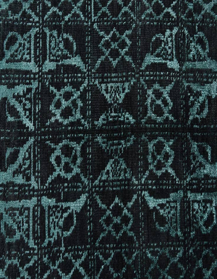 Detail image of 6' x 9'  Hand Knotted Darya Wool Rug