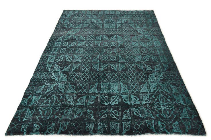 Detail image of 185cm x 275cm anudado a mano Darya Alfombra Lana