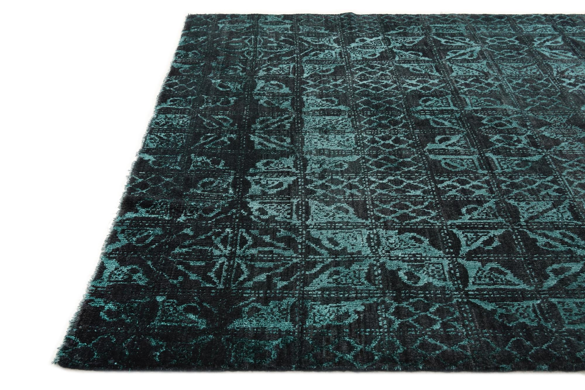 6' x 9' Hand Knotted Darya Wool Rug