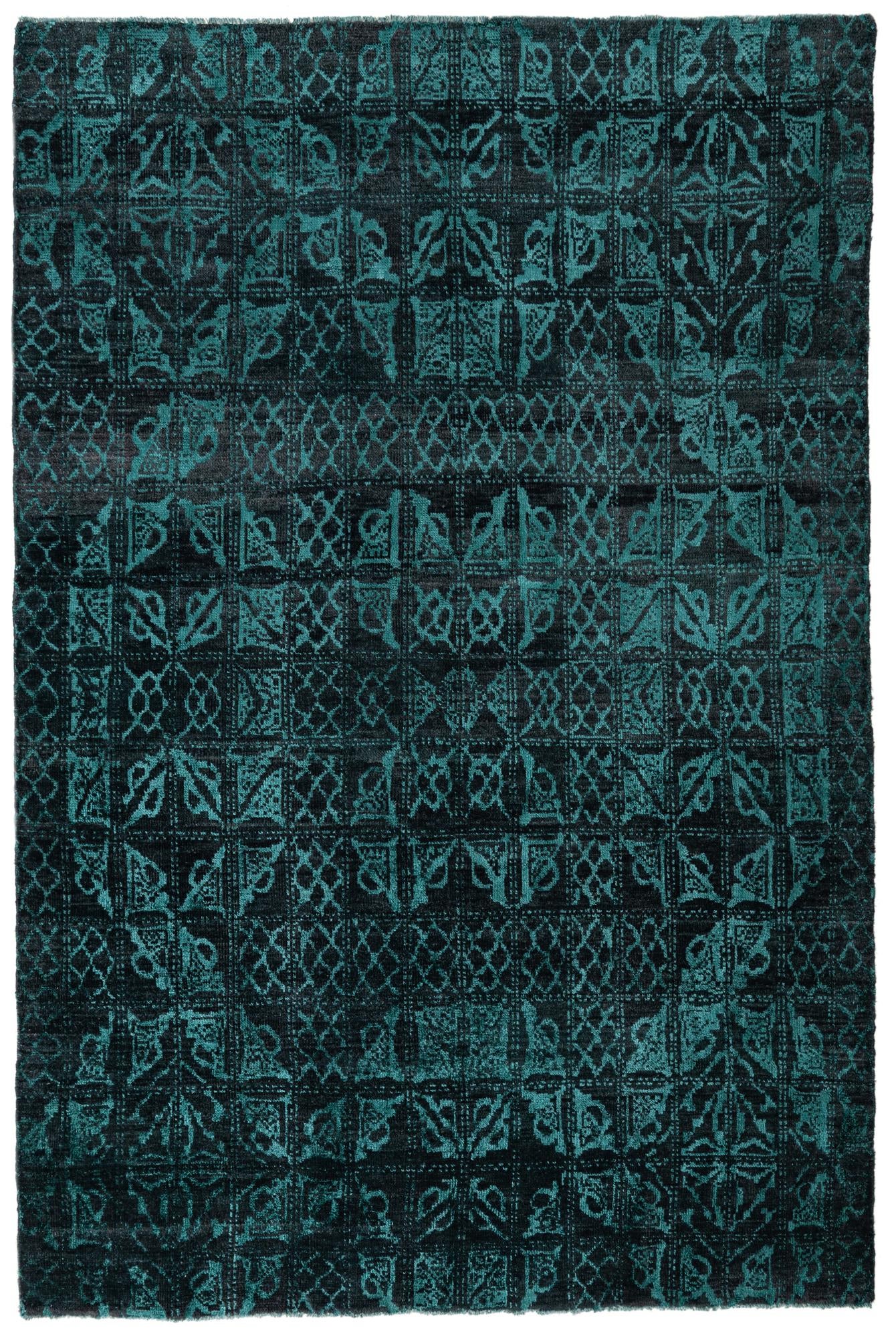 6' x 9' Hand Knotted Darya Wool Rug