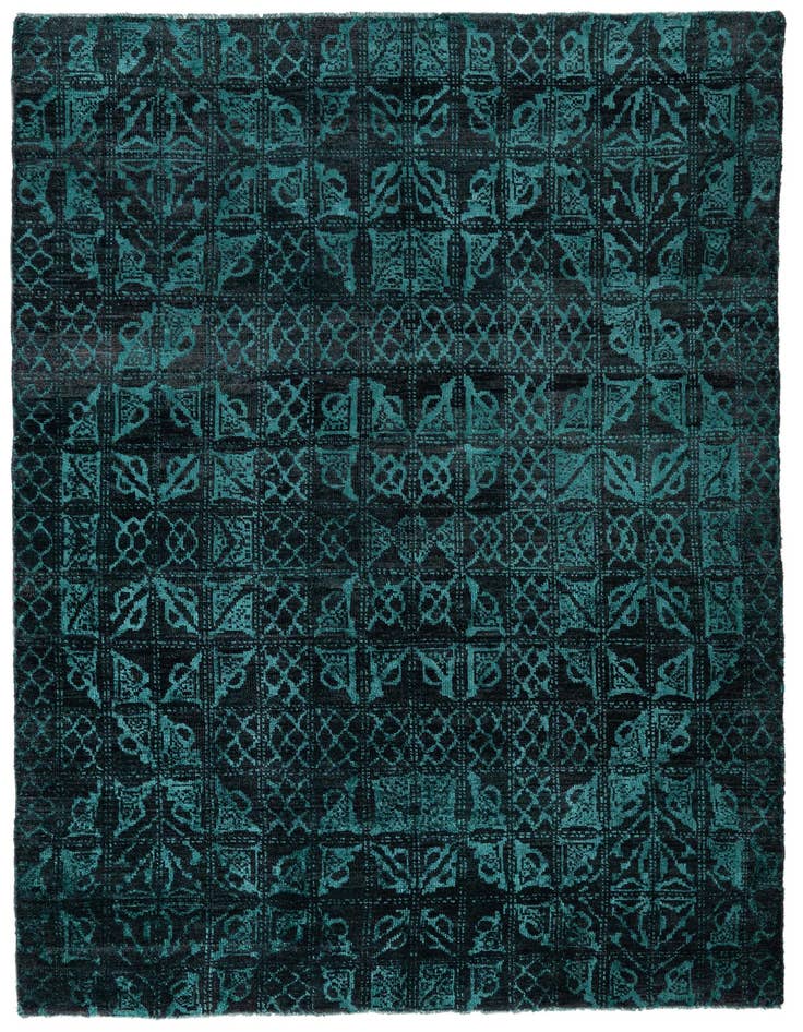Detail image of 6' x 9' Hand Knotted Darya Wool Rug