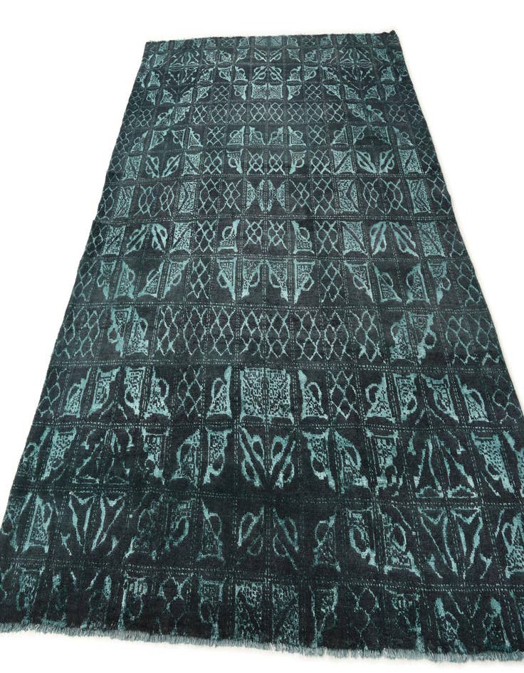 Detail image of 8' x 10' Hand Knotted Darya Wool Rug