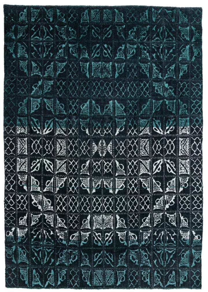 7' 8 x 10' 2 Hand Knotted Darya Rug