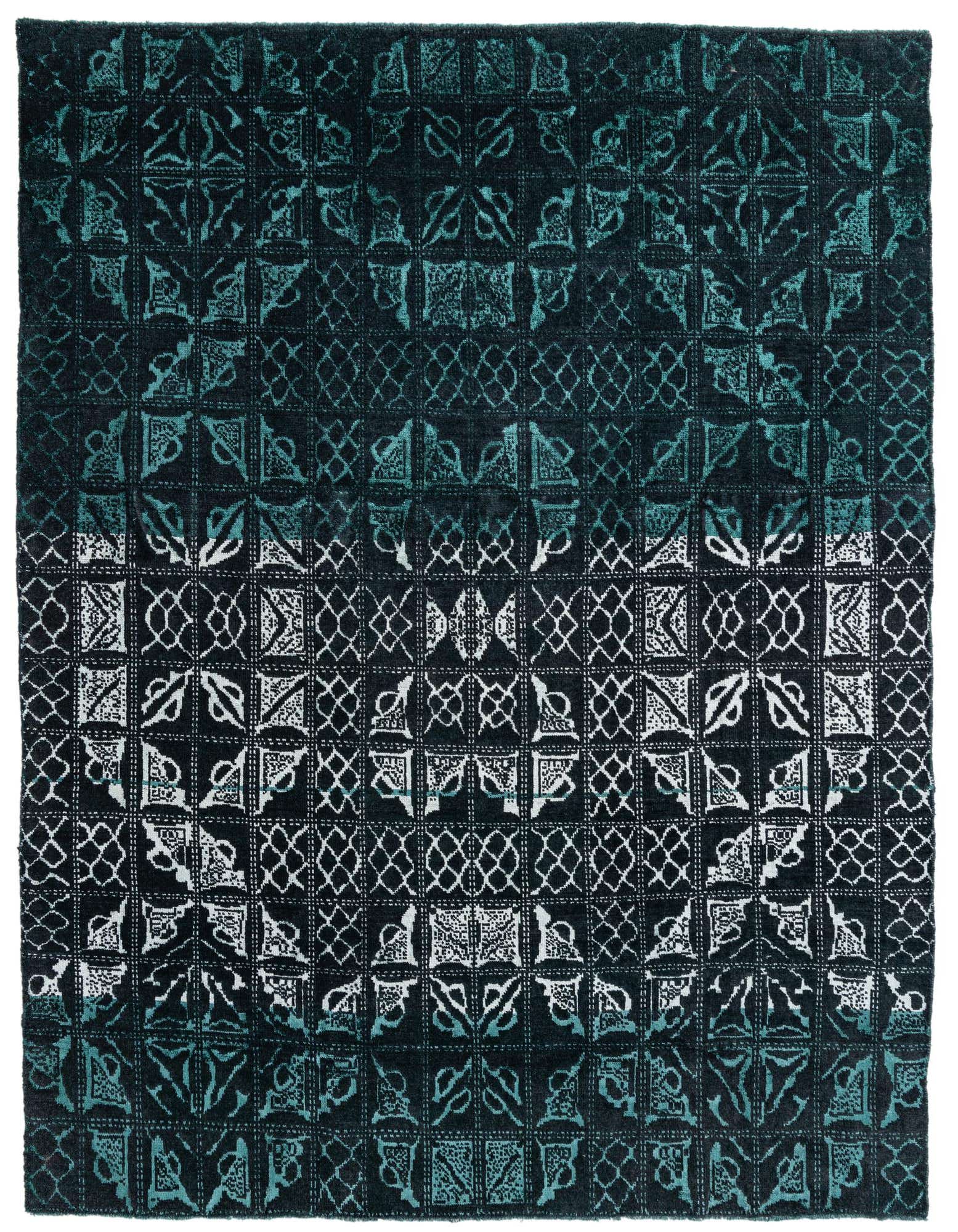 7' 8 x 10' 2 Hand Knotted Darya Rug