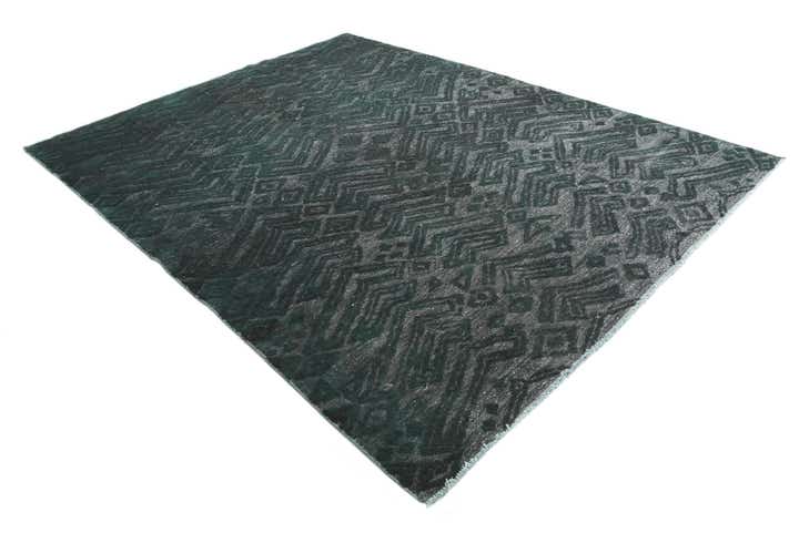 8' x 10' 4 Hand Knotted Darya Wool Rug