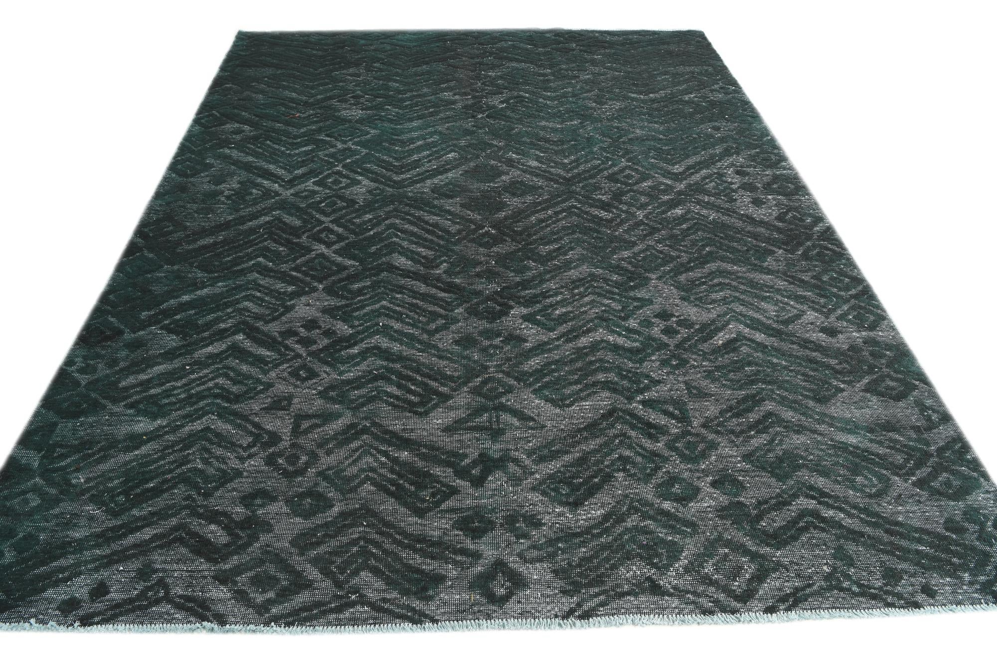 8' x 10' 4 Hand Knotted Darya Wool Rug