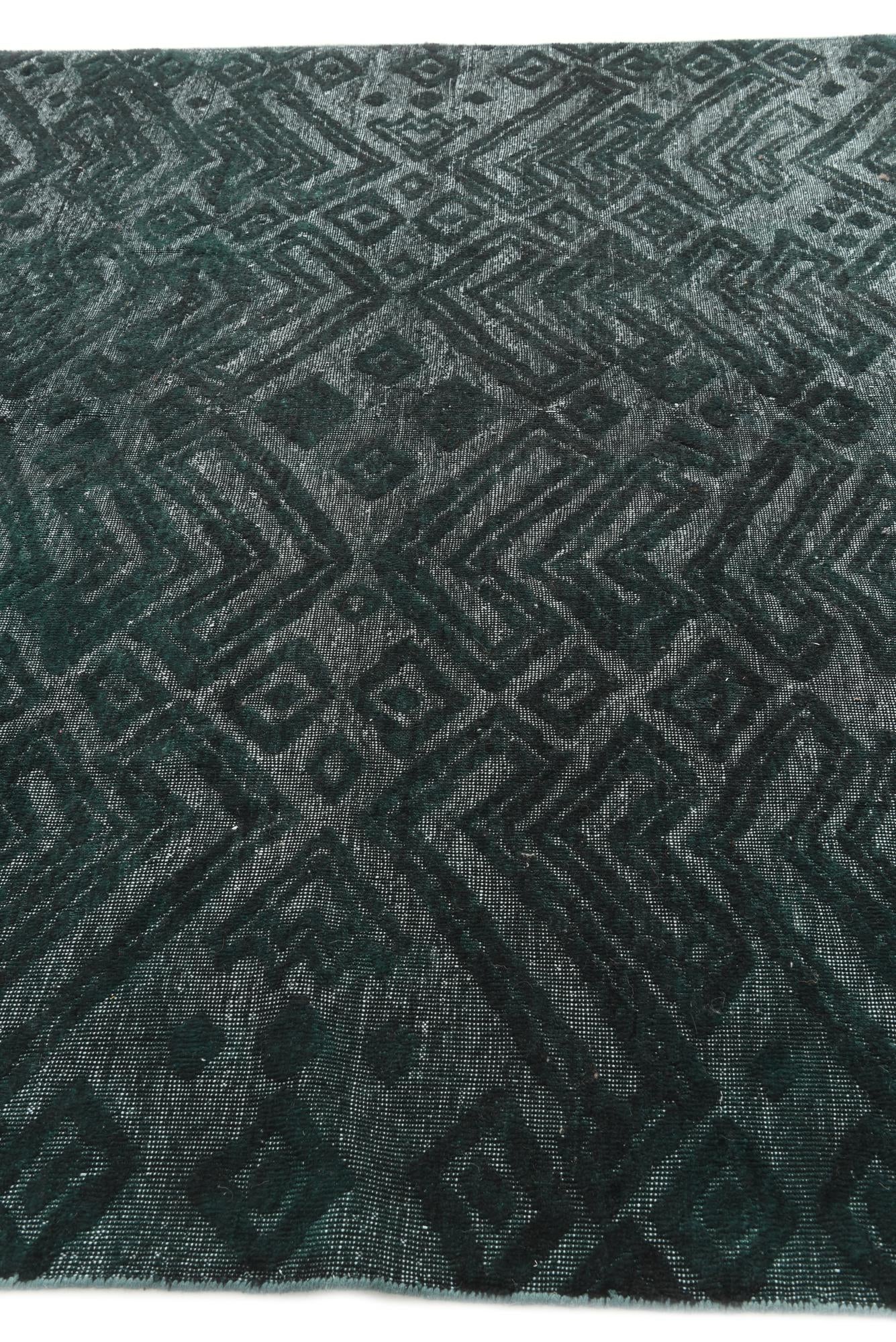 8' x 10' 4 Hand Knotted Darya Wool Rug