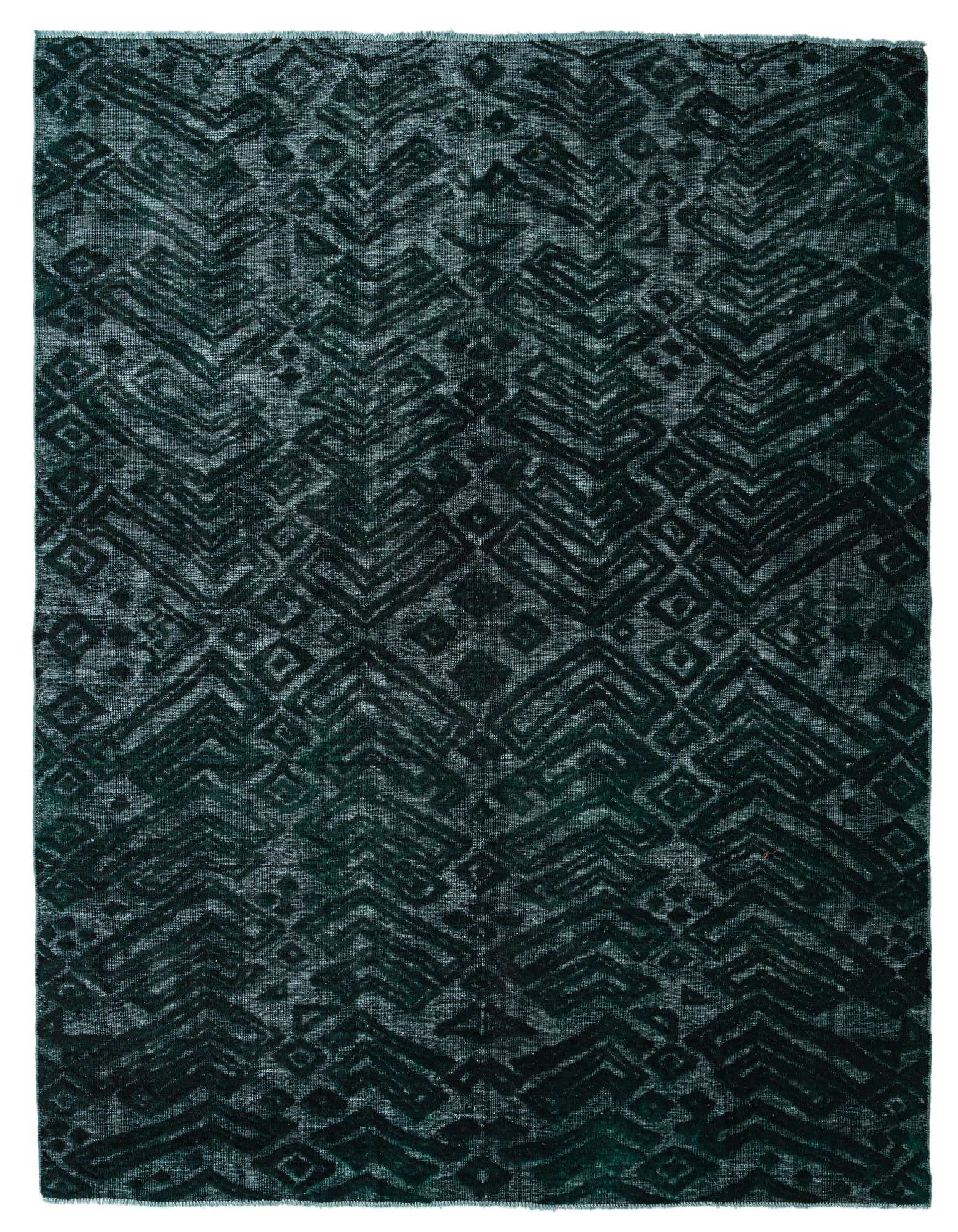 8' x 10' 4 Hand Knotted Darya Wool Rug