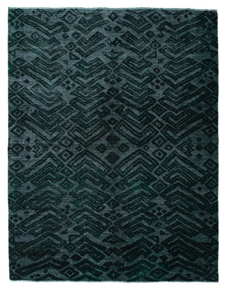 8' x 10' 4 Hand Knotted Darya Wool Rug