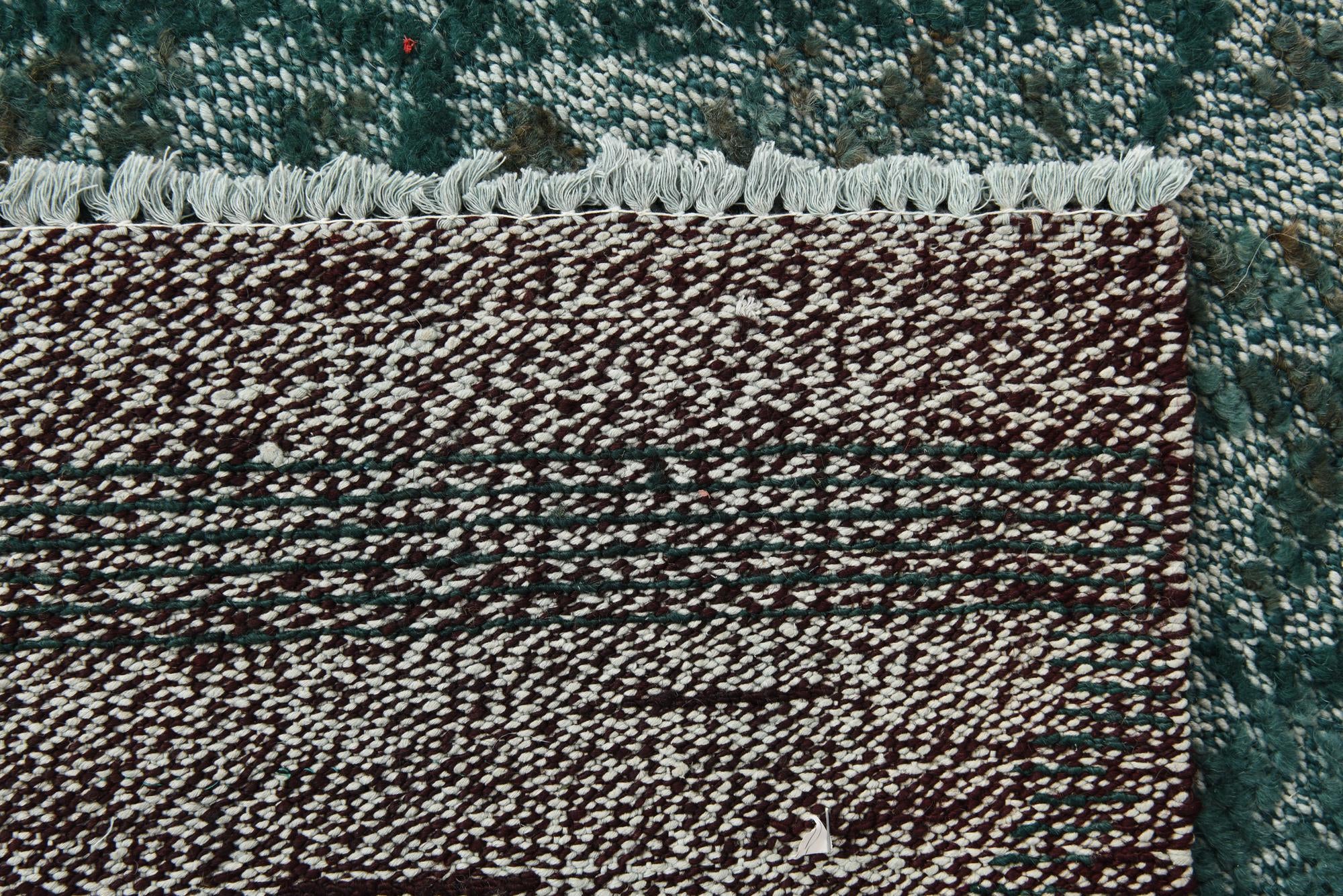 4' 10 x 6' 9 Hand Knotted Darya Wool Rug