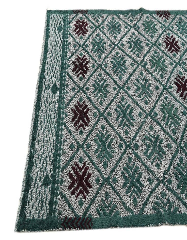 Detail image of 4' 11 x 7'  Hand Knotted Darya Wool Rug