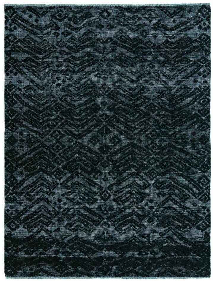 Detail image of 7' 9 x 10' 2 Hand Knotted Darya Wool Rug