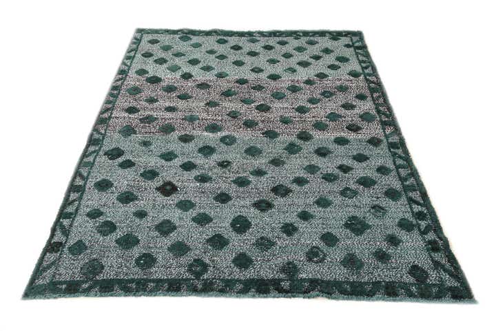 4' 8 x 6' 6 Hand Knotted Darya Wool Rug