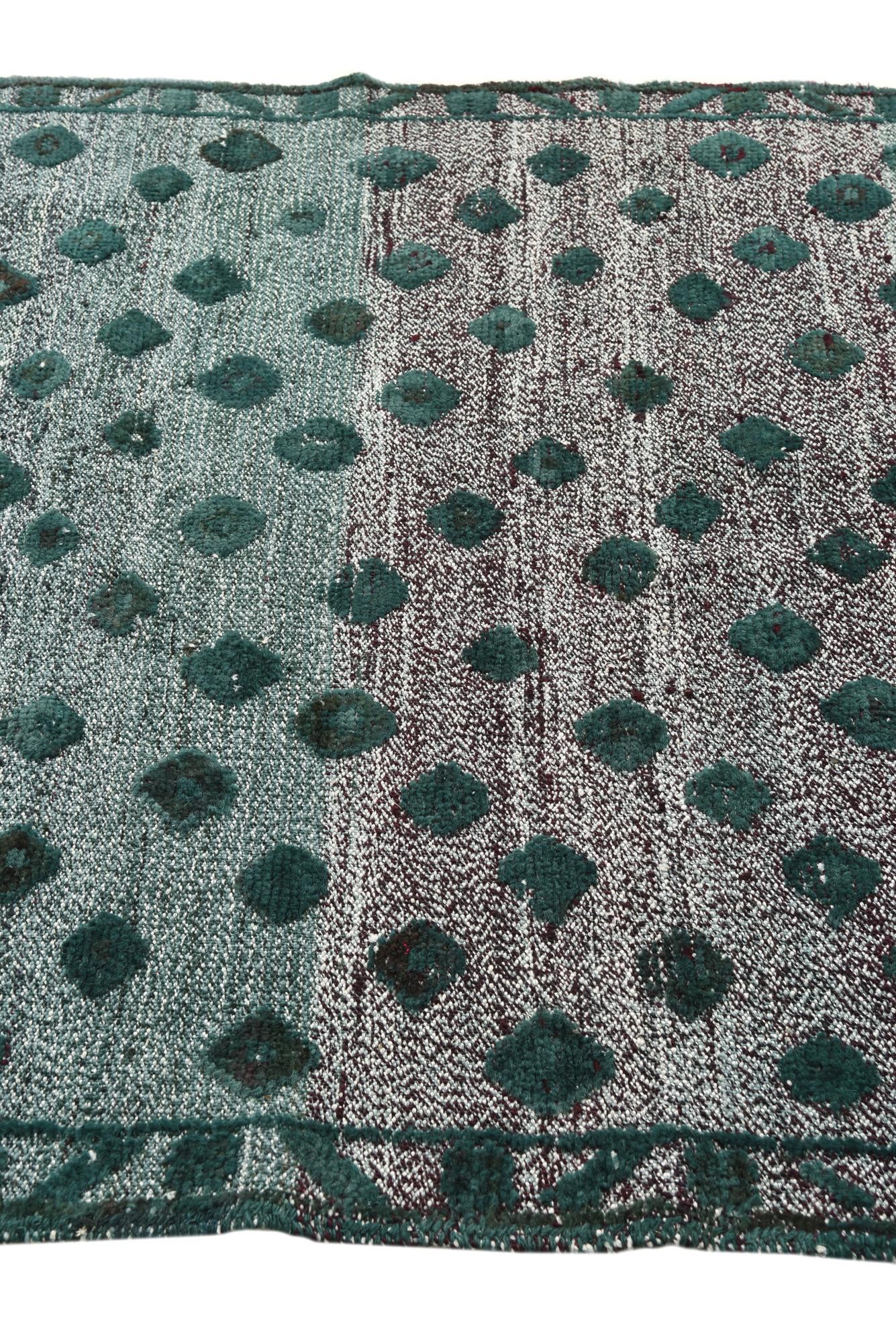 4' 8 x 6' 6 Hand Knotted Darya Wool Rug