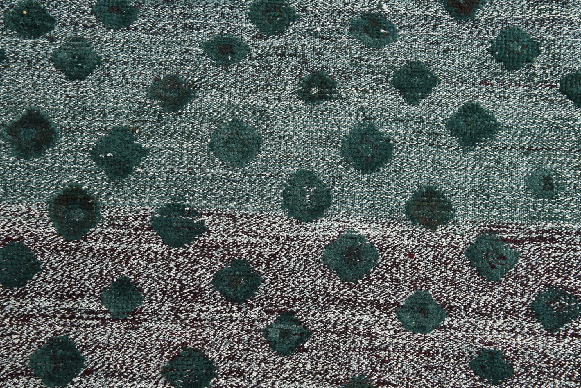 4' 8 x 6' 6 Hand Knotted Darya Wool Rug
