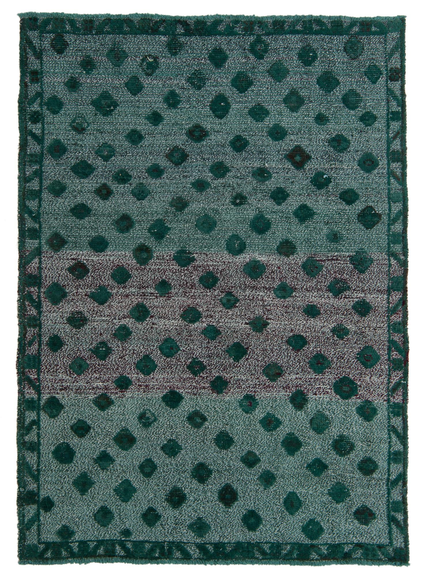 4' 8 x 6' 6 Hand Knotted Darya Wool Rug