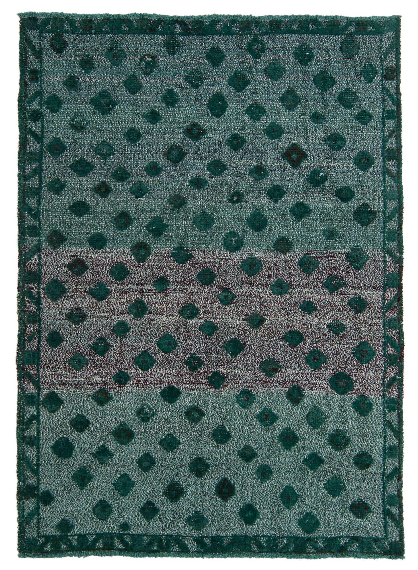 4' 8 x 6' 6 Hand Knotted Darya Wool Rug