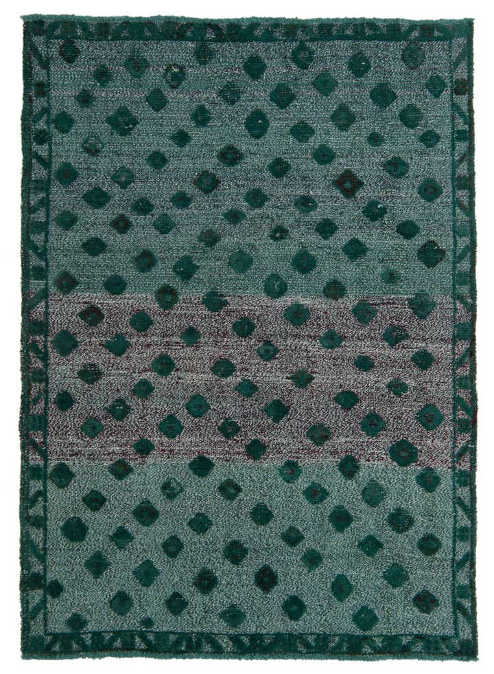 4' 8 x 6' 6 Hand Knotted Darya Wool Rug