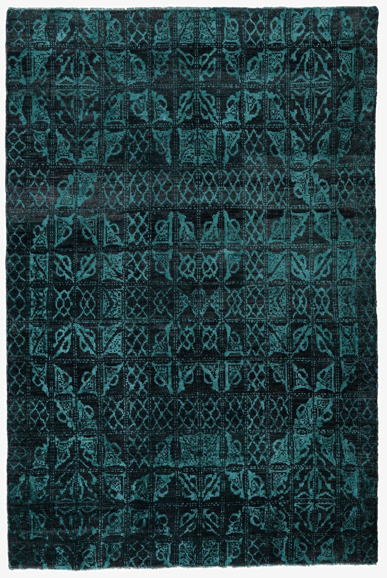 6' x 9'  Hand Knotted Darya Wool Rug