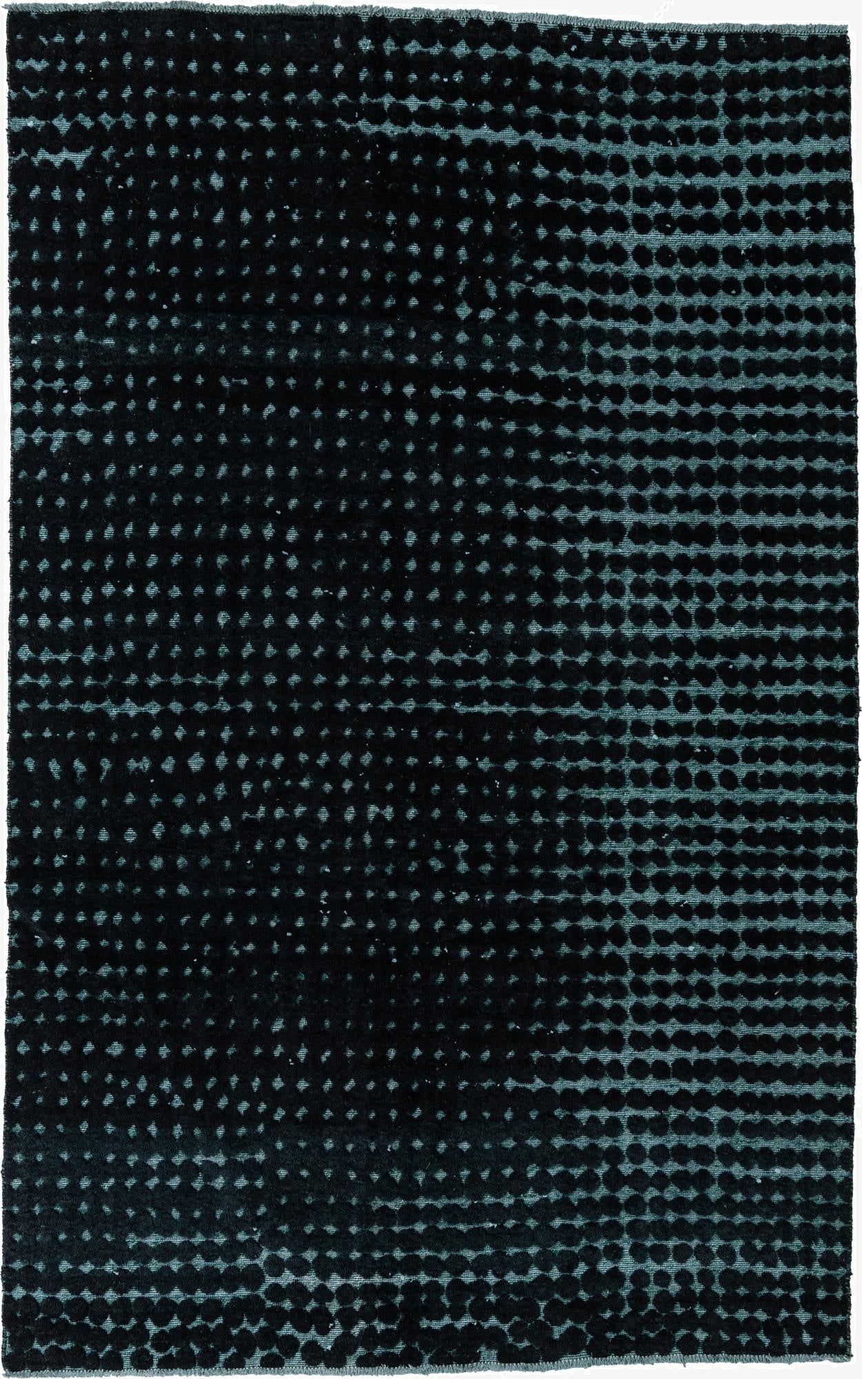 6' 7 x 10' 3  Hand Knotted Darya Wool Rug