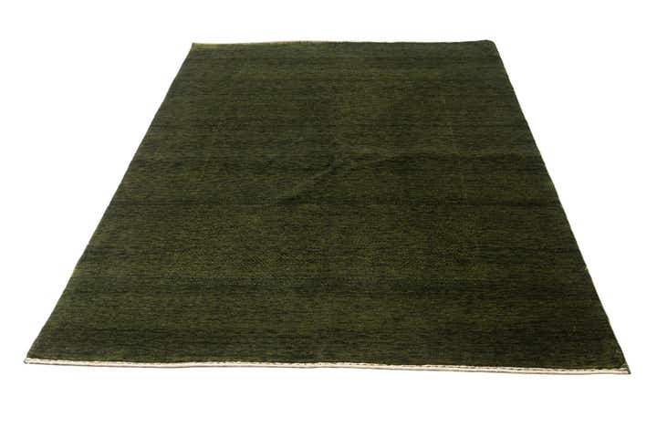 5' x 7' Hand Knotted Gabbeh Wool Rug