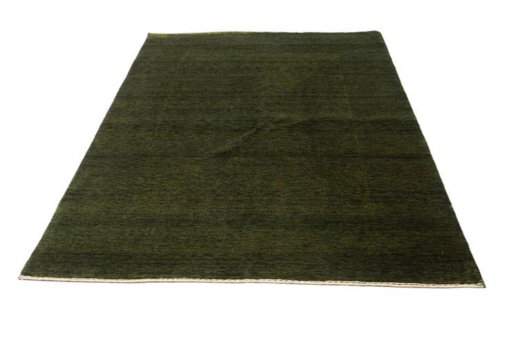 Detail image of 5' x 7' Hand Knotted Gabbeh Wool Rug