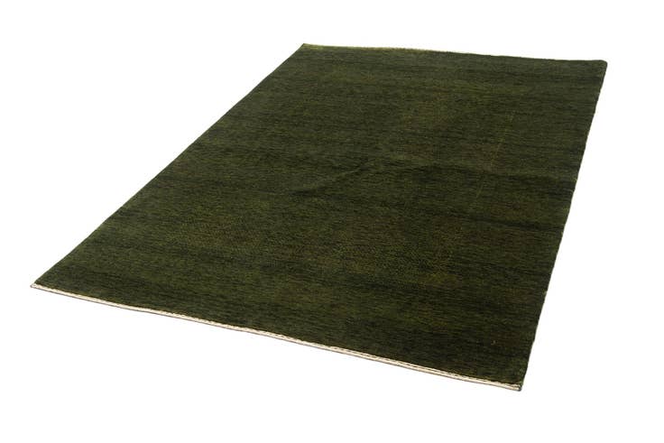 Detail image of 5' x 7' Hand Knotted Gabbeh Wool Rug