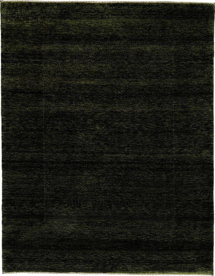 Detail image of 5' x 7' Hand Knotted Gabbeh Wool Rug
