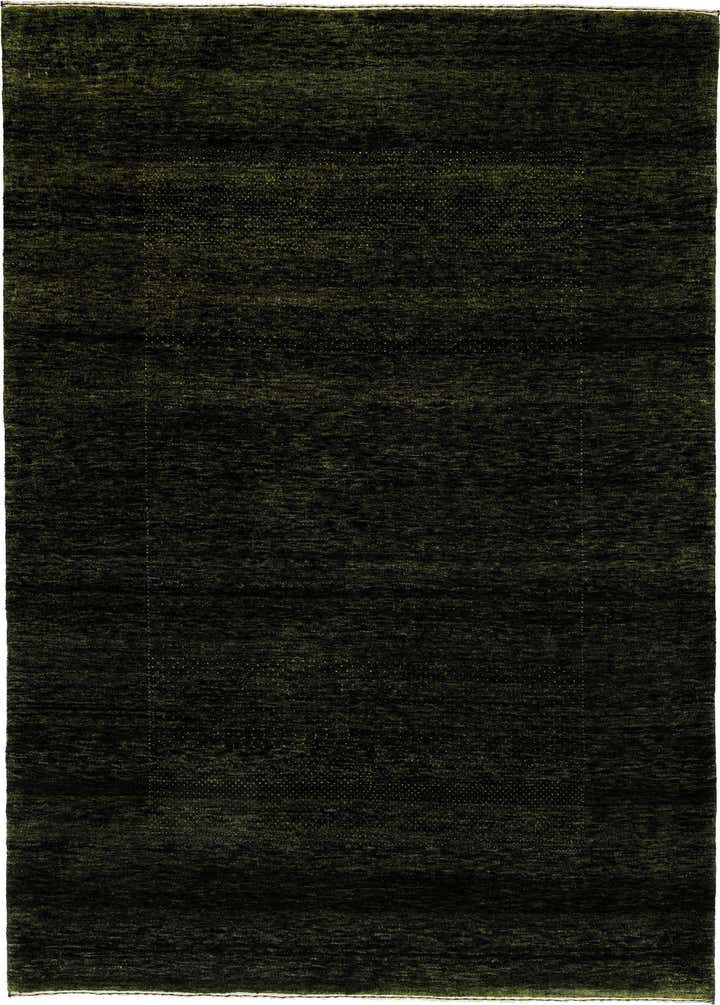 5' x 7' Hand Knotted Gabbeh Wool Rug