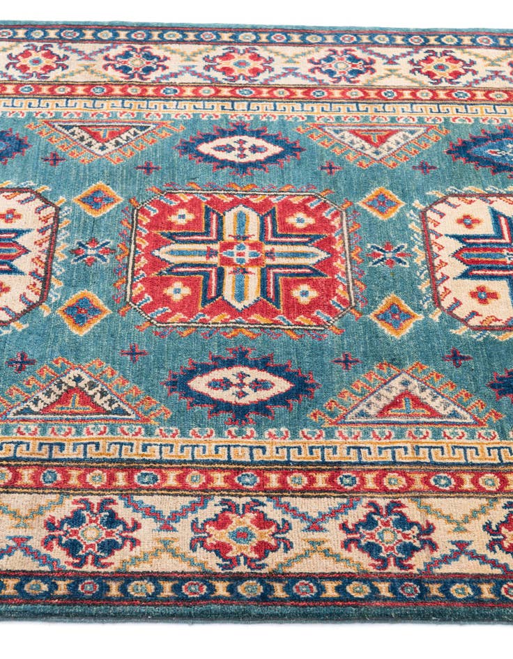 Detail image of 4' x 6' 1 Hand Knotted Kazak Rug