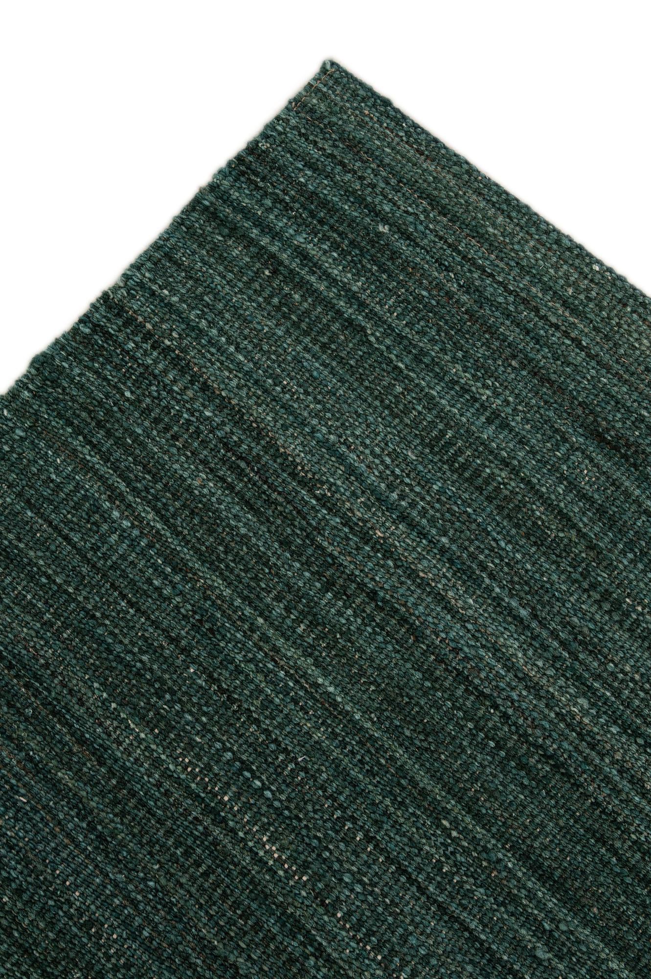 6' 4 x 9' 4 Hand Knotted Kilim Modern Wool Rug