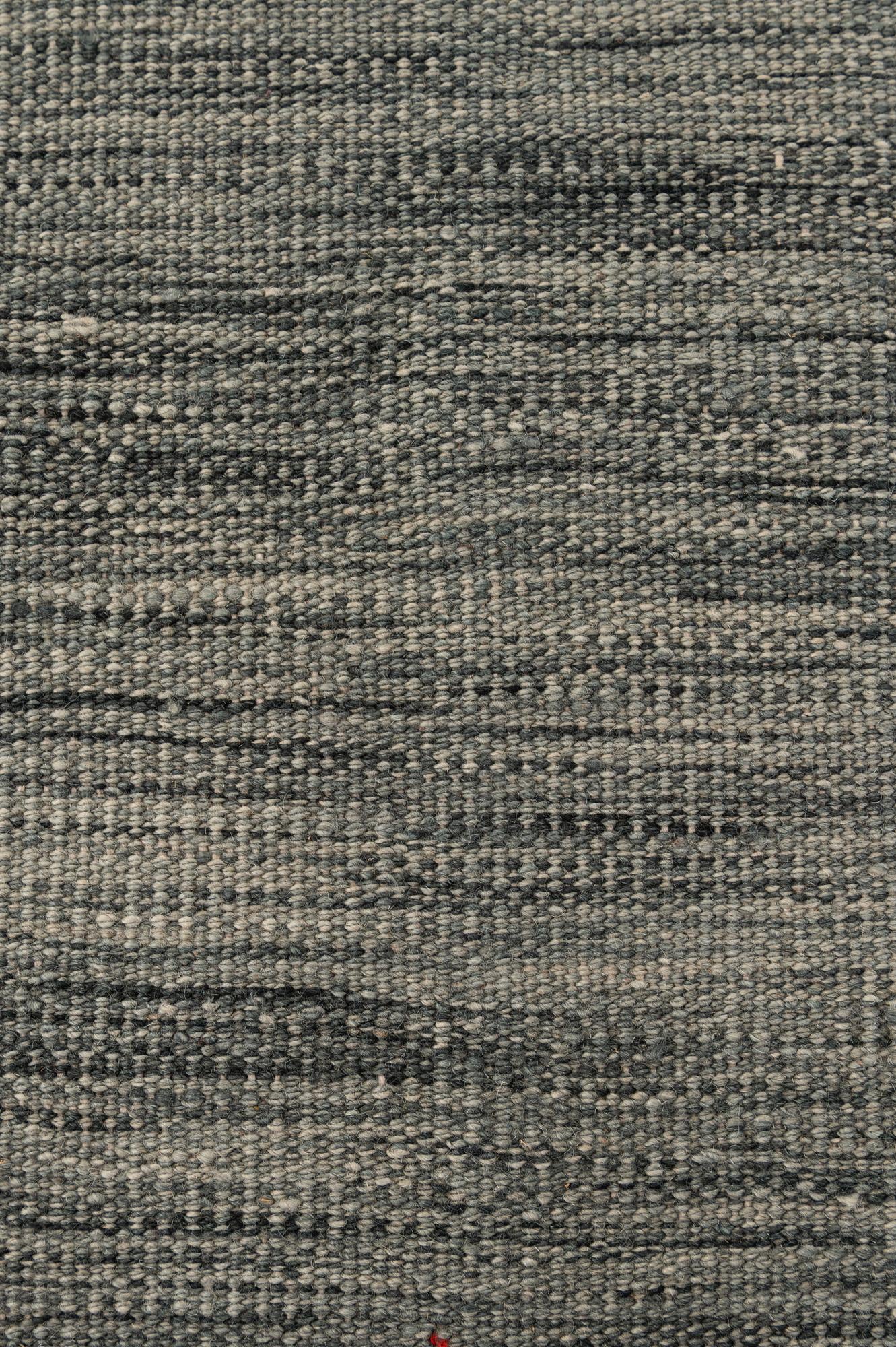 6' 10 x 9' 4 Hand Woven Kilim Modern Wool Rug