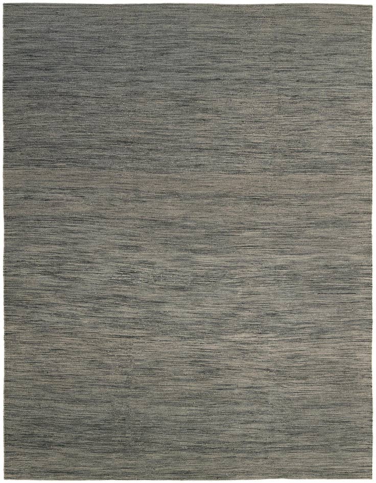 Detail image of 6' 10 x 9' 4 Hand Woven Kilim Modern Wool Rug