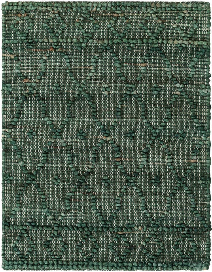 Detail image of 2' 2 x 3' 1 Hand Woven Larsa Jute Rug