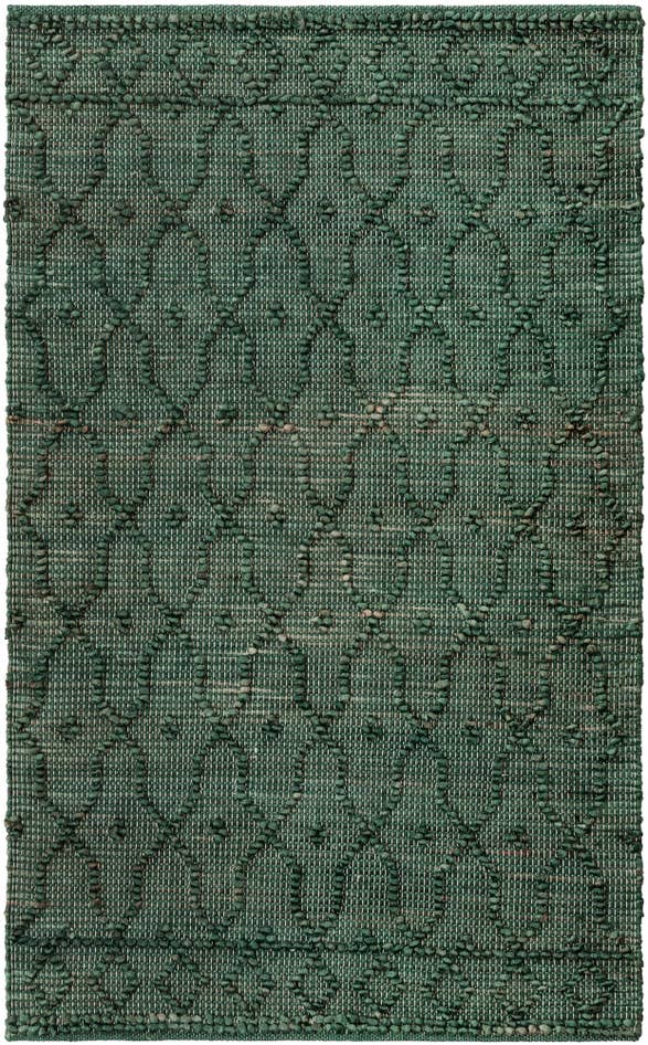 Detail image of 3' 1 x 5' 1 Hand Woven Larsa Jute Rug