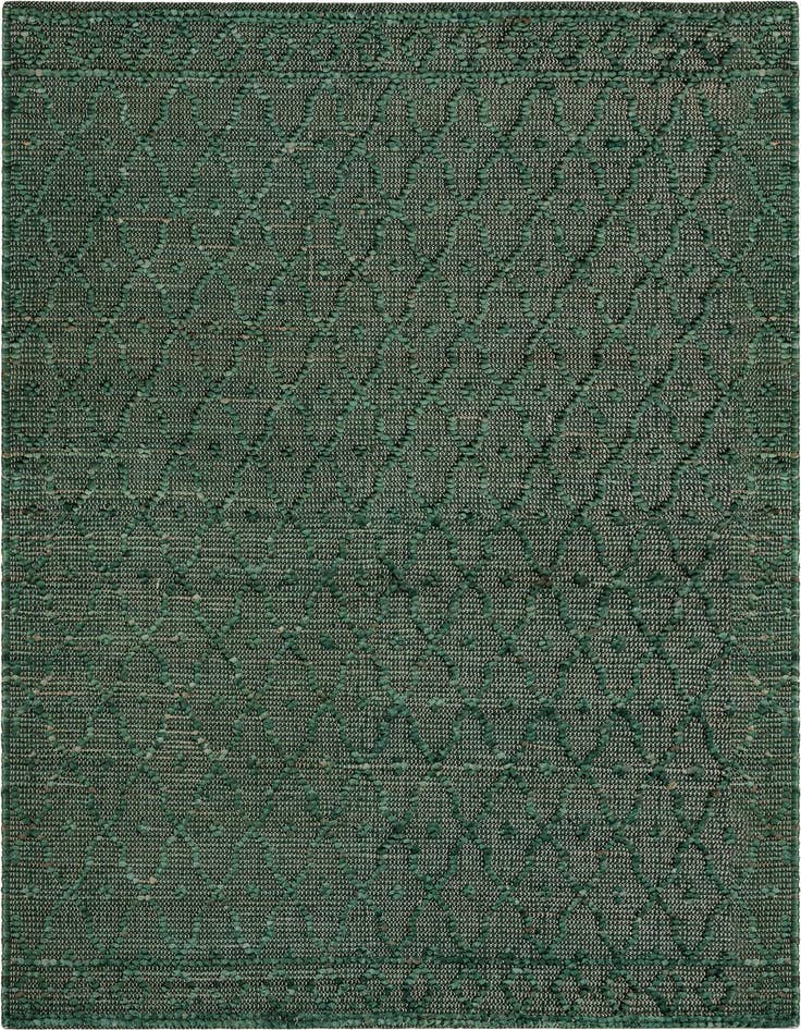 Detail image of 5' 3 x 8' Hand Woven Larsa Jute Rug