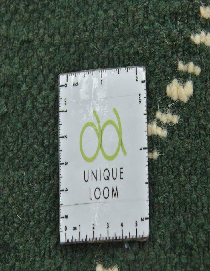 Detail image of 4' 10 x 7' 8 Hand Knotted Moroccan Wool Rug