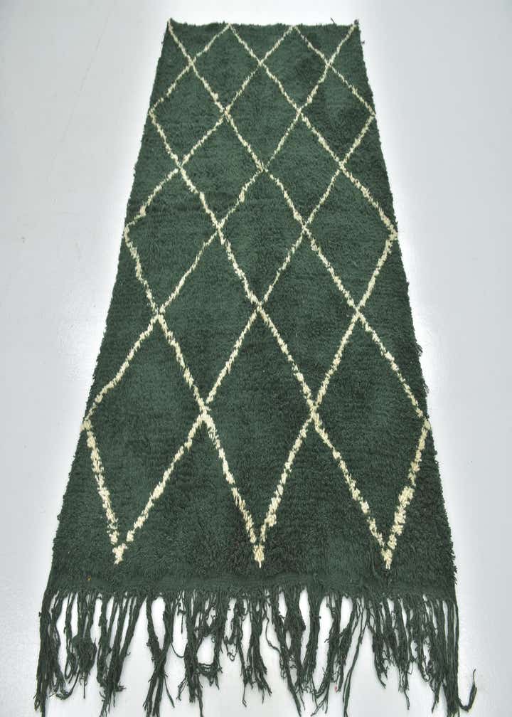 4' 10 x 7' 8 Hand Knotted Moroccan Wool Rug