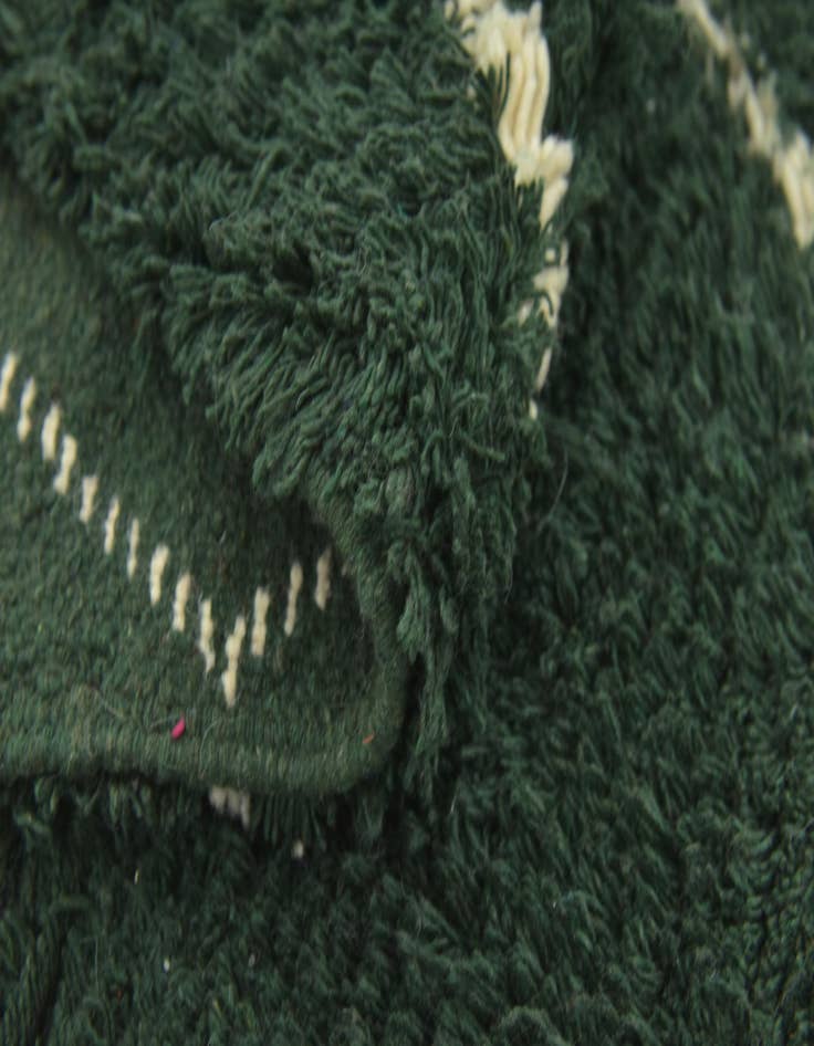 Detail image of 4' 10 x 7' 8 Hand Knotted Moroccan Wool Rug