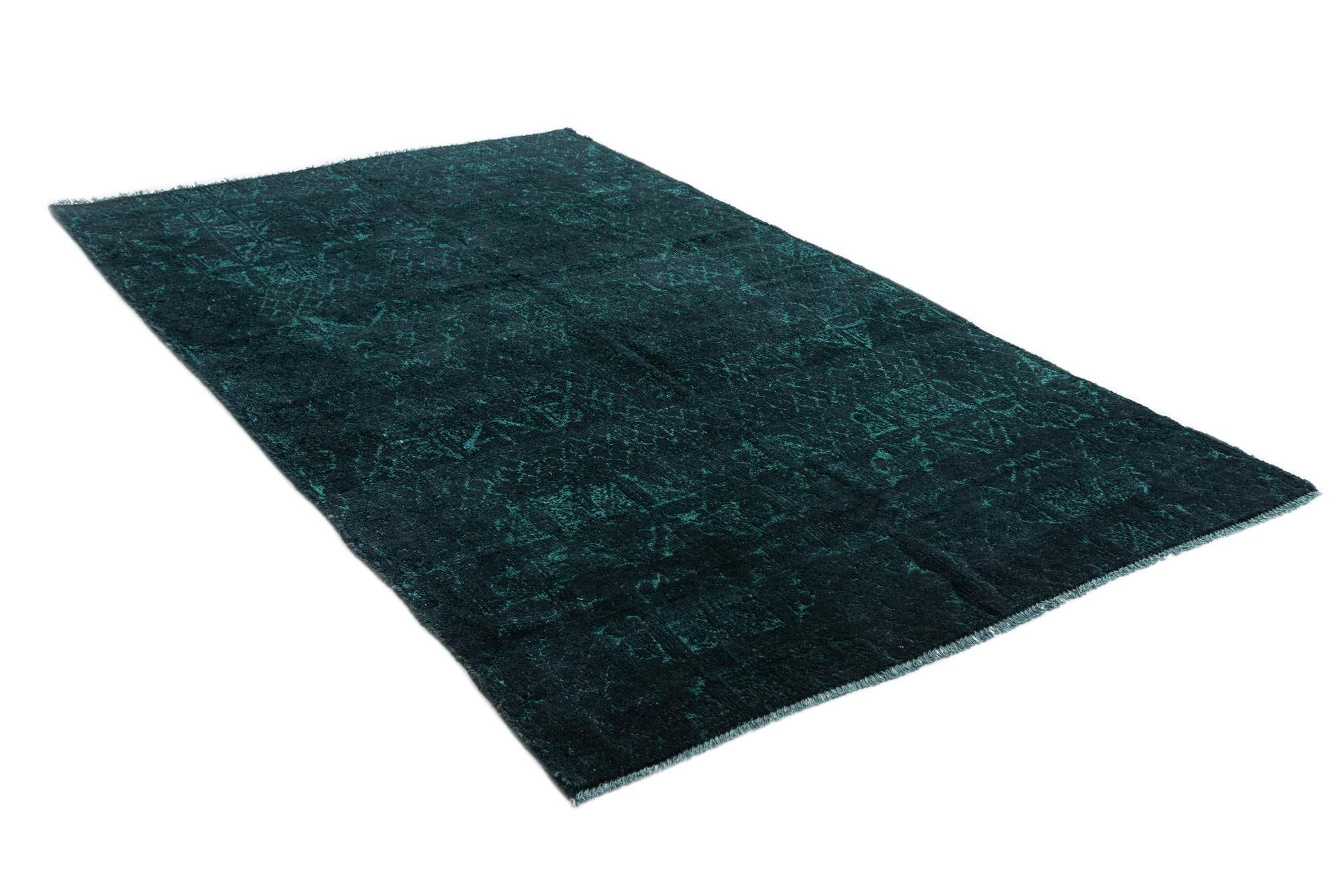 5' 4 x 9' 1 Hand Knotted Moroccan Wool Rug